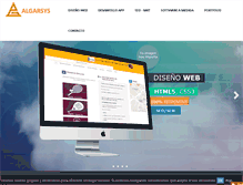 Tablet Screenshot of algarsys.com